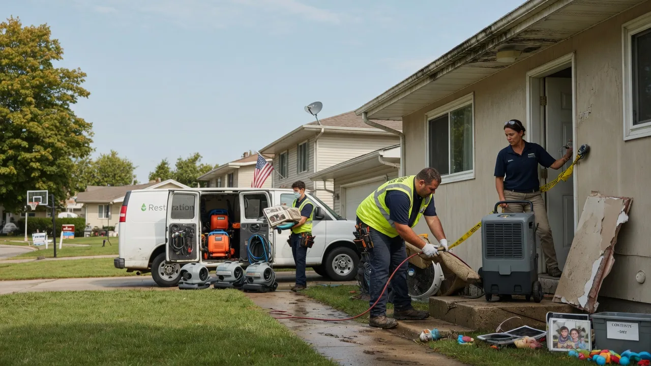 Water Damage Restoration in Jacksonville, NC near me